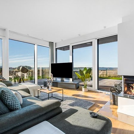 Villa King Erste Lage, Dachterrasse, Meerblick, Carport, Kamin, Sauna, Terrasse, Aussenrolllaeden Olpenitz Ngoại thất bức ảnh