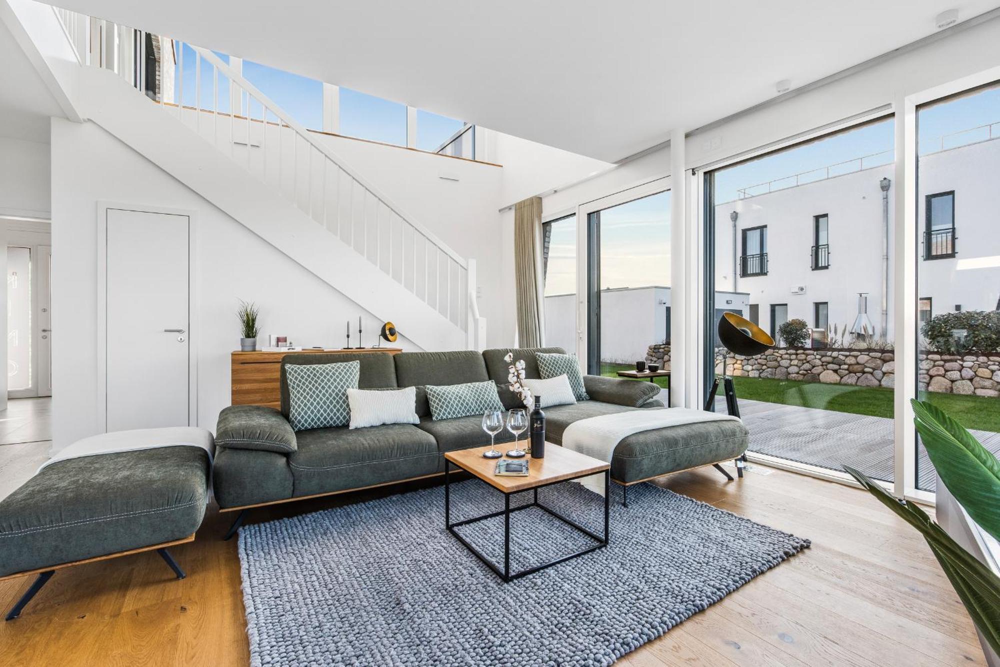 Villa King Erste Lage, Dachterrasse, Meerblick, Carport, Kamin, Sauna, Terrasse, Aussenrolllaeden Olpenitz Ngoại thất bức ảnh