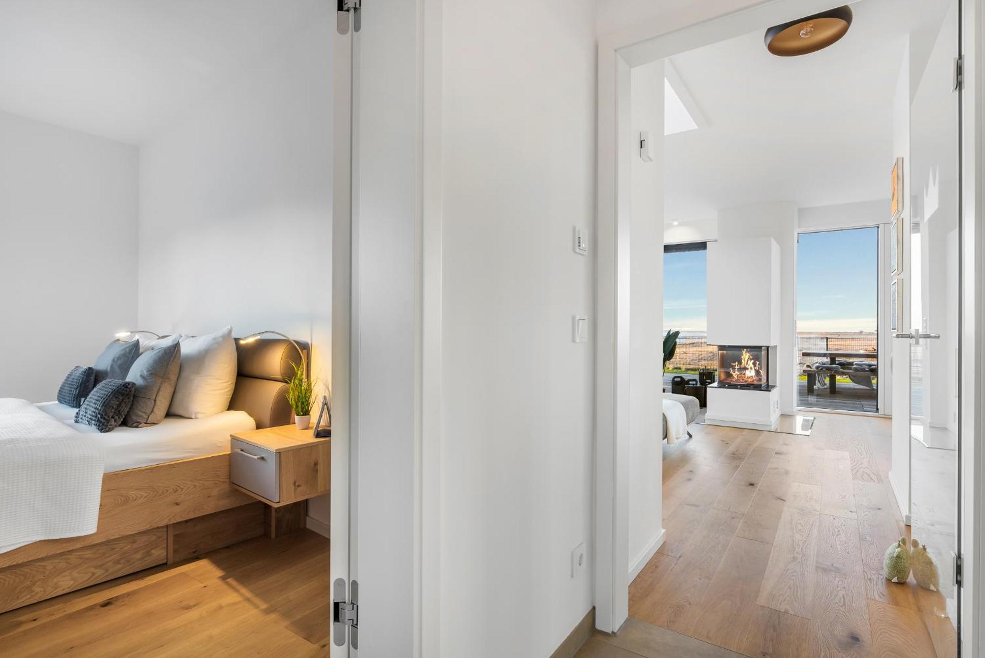 Villa King Erste Lage, Dachterrasse, Meerblick, Carport, Kamin, Sauna, Terrasse, Aussenrolllaeden Olpenitz Ngoại thất bức ảnh