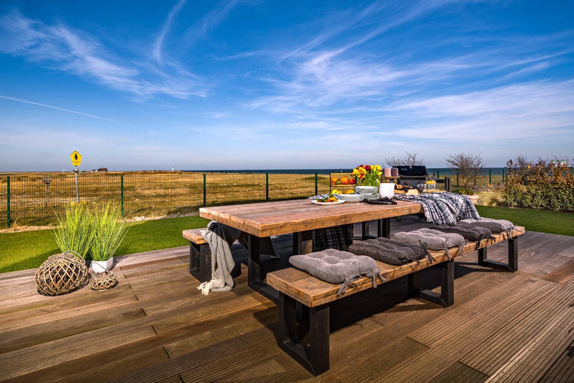 Villa King Erste Lage, Dachterrasse, Meerblick, Carport, Kamin, Sauna, Terrasse, Aussenrolllaeden Olpenitz Ngoại thất bức ảnh