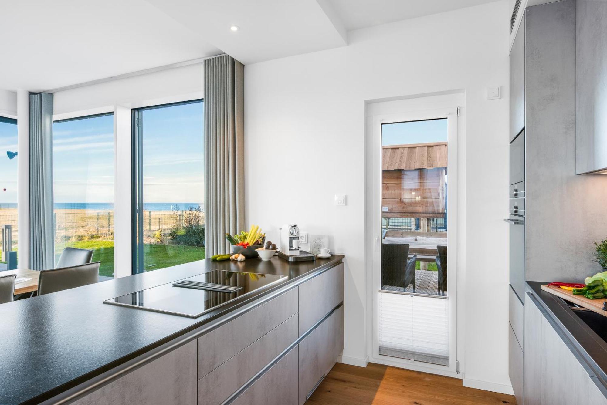 Villa King Erste Lage, Dachterrasse, Meerblick, Carport, Kamin, Sauna, Terrasse, Aussenrolllaeden Olpenitz Ngoại thất bức ảnh